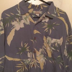 Tommy Bahama Hawaiian shirt Medium silk